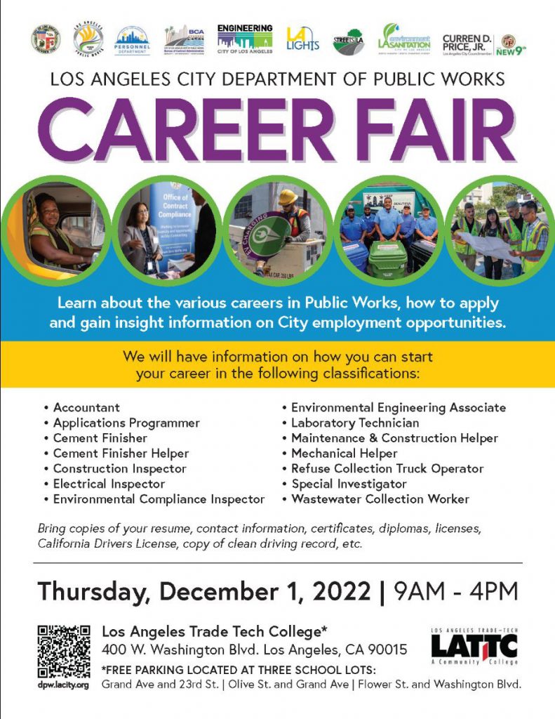 Public Works Career Fair
