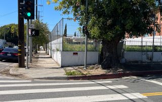 Cleared street