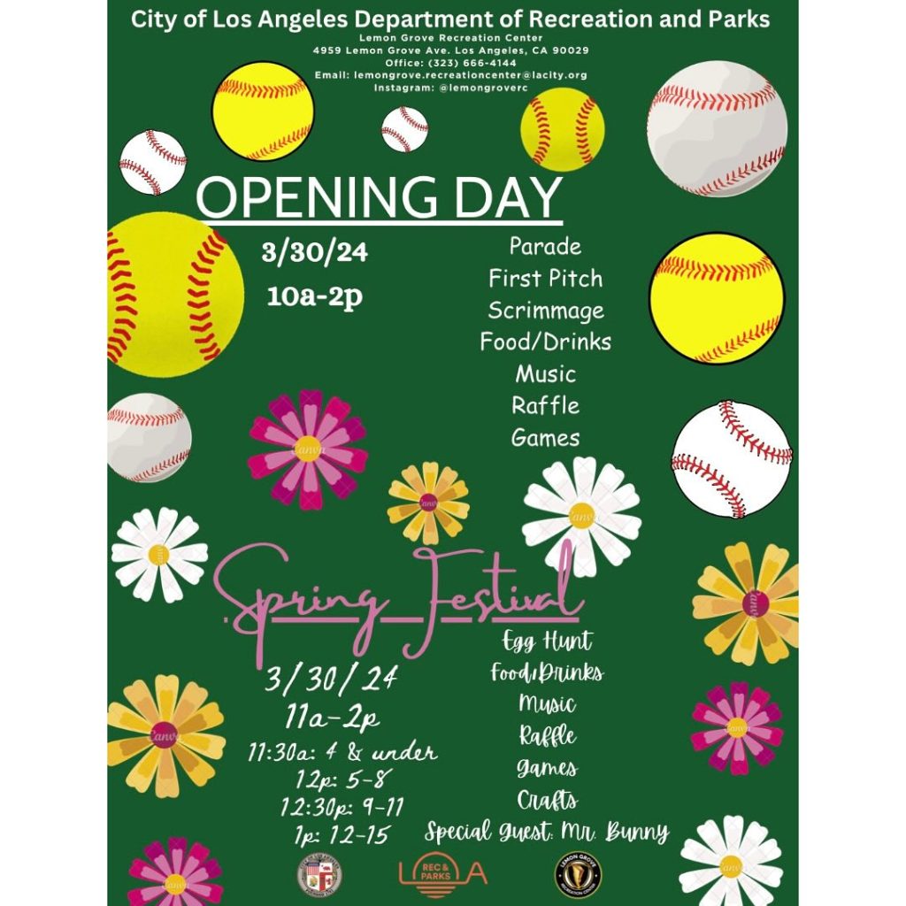 Lemon Grove Opening Day