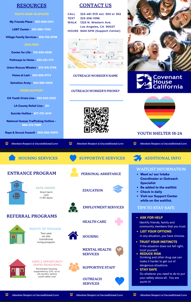 Covenant House Brochure