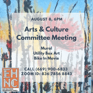 Arts & culture Meeting