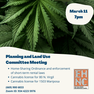 Cannabis license PLUM meeting