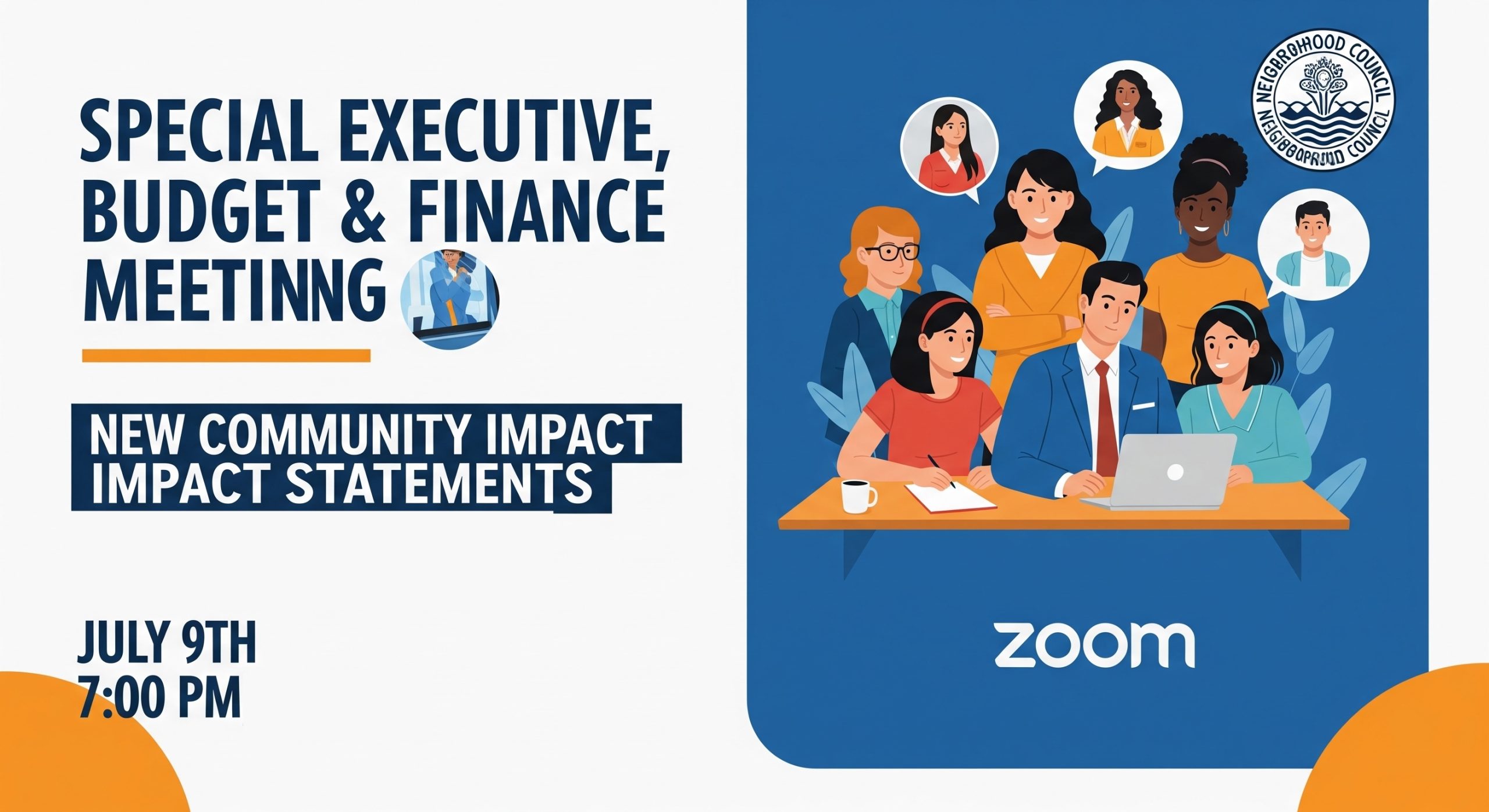 Special Executive, Budget & Finance Meeting July 9 2025